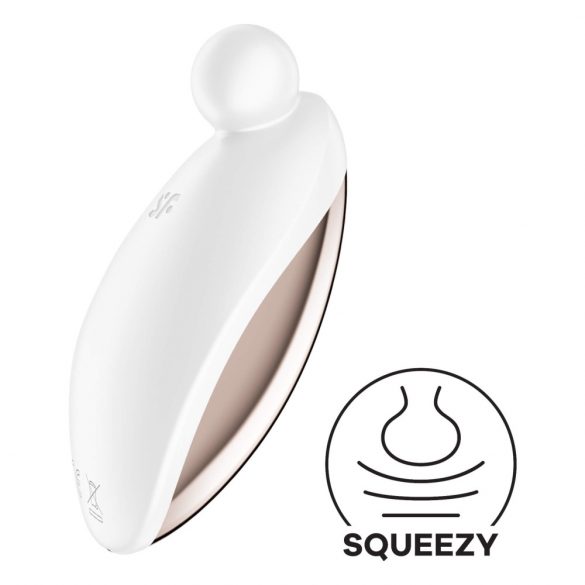 Satisfyer Spot On 2 - bezprzewodowy wibrator łechtaczkowy (biały) 