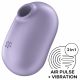 Satisfyer Pro To Go 2 - ładowalny, powietrzny stymulator łechtaczki (viola) 