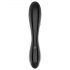 Satisfyer Dazzling Crystal 1 - dwustronne dildo szklane (czarne)