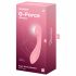 Satisfyer G-Force - ładowalny, wodoodporny wibrator punktu G (różowy) 