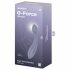 Satisfyer G-Force - ładowalny, wodoodporny wibrator punktu G (fioletowy) 