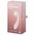 Satisfyer G-Force - ładowalny, wodoodporny wibrator punktu G (beżowy) 