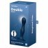 Satisfyer Double Ball-R - obciążone dildo z wyczuwalnymi stopkami (ciemnoniebieski) 