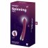 Satisfyer Spinning Vibe 1 - obrotowy wibrator punktu G (czerwony) 