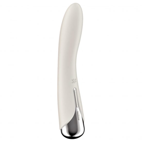 Satisfyer Spinning Vibe 1 - Obrotowy wibrator punktu G (beżowy) 