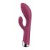 Satisfyer Spinning Rabbit 1 - Obrotowy wibrator z wirującą dźwignią (czerwony) 