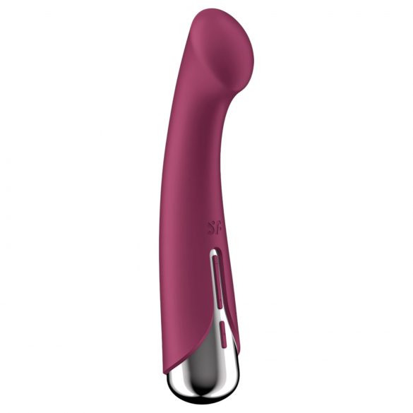 Satisfyer Spinning G-Spot 1 - obrotowa główka wibratora punktu G (czerwony)