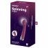 Satisfyer Spinning G-Spot 1 - Wibrator punktu G z obrotową główką (czerwony) 