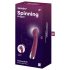 Satisfyer Spinning G-Spot 1 - obrotowa główka wibratora punktu G (czerwony)