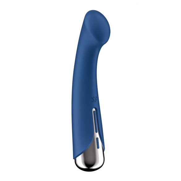 Satisfyer Spinning G-Spot 1 - wibrator punktu G z obrotową główką (niebieski) 