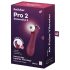 Satisfyer Pro 2 Gen3 - inteligentny stymulator łechtaczki z falami powietrza (bordowy)