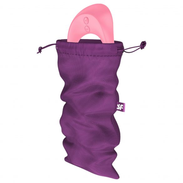 Satisfyer Treasure Bag M - torba do przechowywania zabawek erotycznych - średnia (fioletowa) 