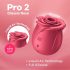 Satisfyer Pro 2 Rose Classic - stymulator łechtaczki powietrznymi falami (czerwony)