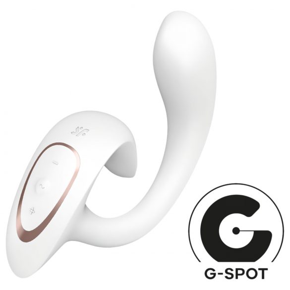 Satisfyer G dla Bogini - wibrator do łechtaczki i punktu G (biały)