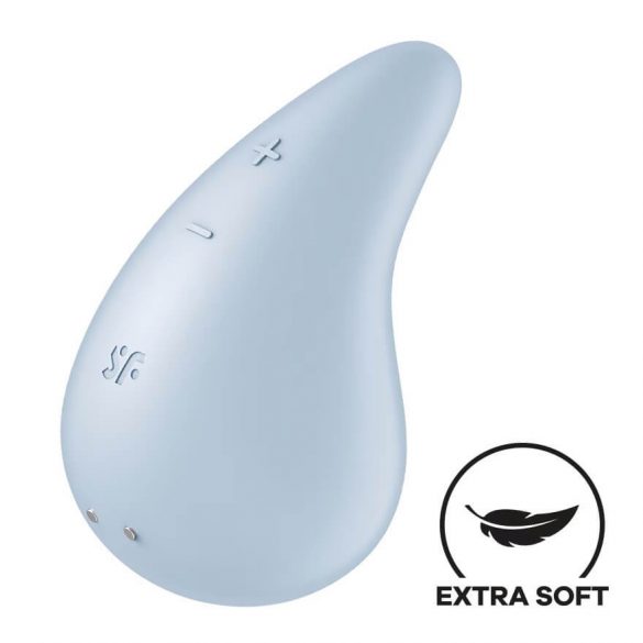 Satisfyer Dew Drop - ładowalny, wodoodporny wibrator łechtaczkowy (niebieski) 