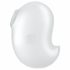 Satisfyer Cutie Ghost - bezprzewodowy stymulator łechtaczki z falami powietrza (biały) 