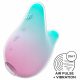 Satisfyer Mermaid Vibes - stymulator łechtaczki z falami powietrza (miętowo-różowy)