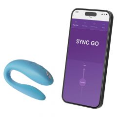   We-Vibe Sync Go - inteligentny wibrator z akumulatorem (turkusowy)