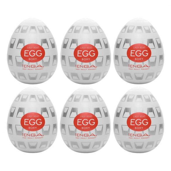 TENGA Egg Boxy - jajko do masturbacji (6 sztuk) 