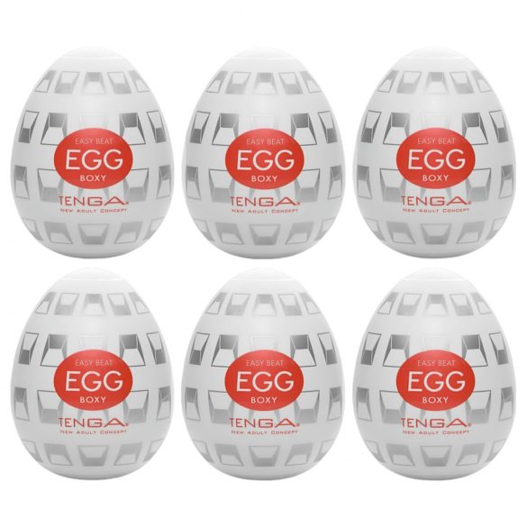 TENGA Egg Boxy - jajo masturbacyjne (6 sztuk)