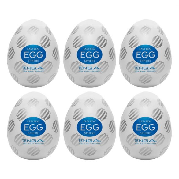TENGA Egg Sphere - jajko do masturbacji (6 sztuk)