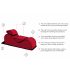 Liberator Esse Lounger - wielofunkcyjna sofa do seksu (czarna)