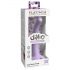 Dillio Curious Five - silikonowy dildo z przyssawką (15 cm) - fioletowy