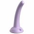 Dillio Curious Five - lepkie silikonowe dildo (15 cm) - fioletowe 