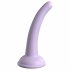 Dillio Curious Five - lepkie silikonowe dildo (15 cm) - fioletowe 