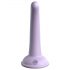 Dillio Curious Five - silikonowy dildo z przyssawką (15 cm) - fioletowy