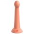 Dillio Tajemniczy Odkrywca - dąbrowy dildo (17 cm) - pomarańczowy