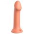 Dillio Big Hero - silikonowy dildo z przyssawką (17 cm) - pomarańczowy