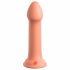 Dillio Big Hero - lepkie silikonowe dildo (17 cm) - pomarańczowy 