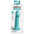 Dillio Big Hero - silikonowe dildo z lepkimi palcami (17 cm) - turkusowy 