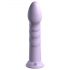 Dillio Super Eight - silikonowy dildo z przyssawką (21 cm) - fioletowy