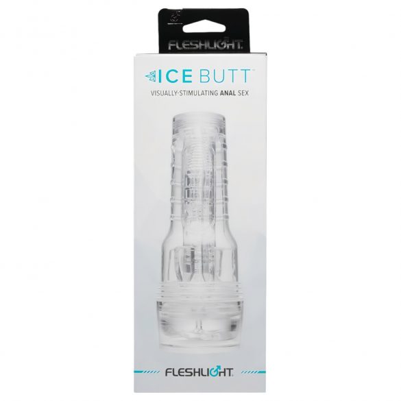 Fleshlight Ice Butt - sztuczny masturbator tyłka (półprzezroczysty) 