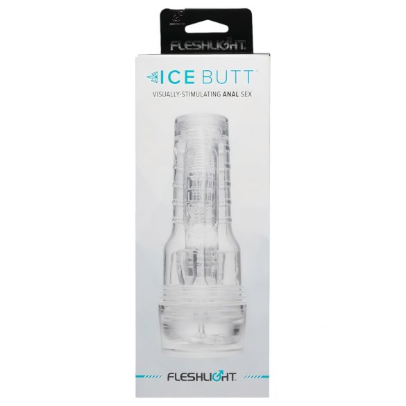 Fleshlight Ice Butt - sztuczna pupa masturbator (przezroczysty)