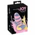 You2Toys - silikonowe dildo analne (kolor) 