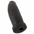 Realistixxx Real Giant - dildo koncertowe - 30 cm (czarny) 