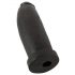 Realistixxx Prawdziwy Olbrzym - gigantyczny dildo - 30 cm (czarny)