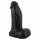 Realistixxx Real Giant - gigantyczny dildo z jądrami - 22 cm (czarny)