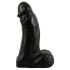 Realistixxx Real Giant - giga dildo z jądrami - 22 cm (czarny) 