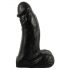 Realistixxx Real Giant - gigantyczny dildo z jądrami - 22 cm (czarny)