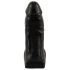 Realistixxx Real Giant - giga dildo z jądrami - 22 cm (czarny) 