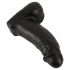 Realistixxx Real Giant - realistyczny czarny dildo 22 cm