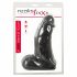 Realistixxx Real Giant - giga dildo z jądrami - 22 cm (czarny) 