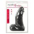 Realistixxx Real Giant - gigantyczny dildo z jądrami - 22 cm (czarny)