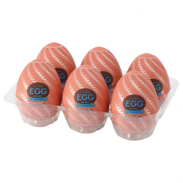 TENGA Egg Spiral Stronger - jajko masturbacyjne (6 szt.)