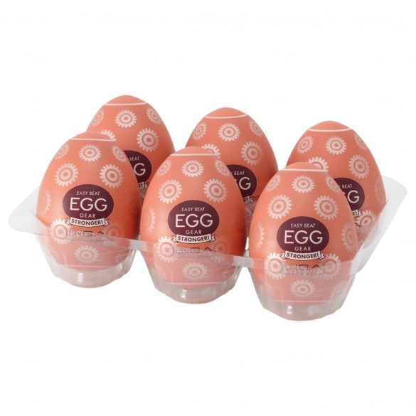 TENGA Egg Gear Stronger - jajko masturbacyjne (6 szt.)