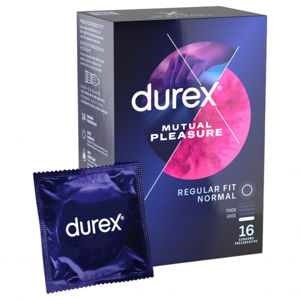 Durex Mutual Pleasure - opóźniające prezerwatywy (16 szt.)